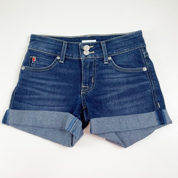 Hudson Jeans Shorts Womens Size 23 Dark Wash Ruby Cuffed NWT NEW
